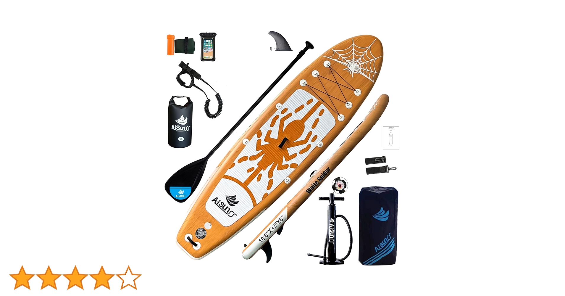 Amazon | AISUNSS サップボード SUP ボード インフレータブル スタンド